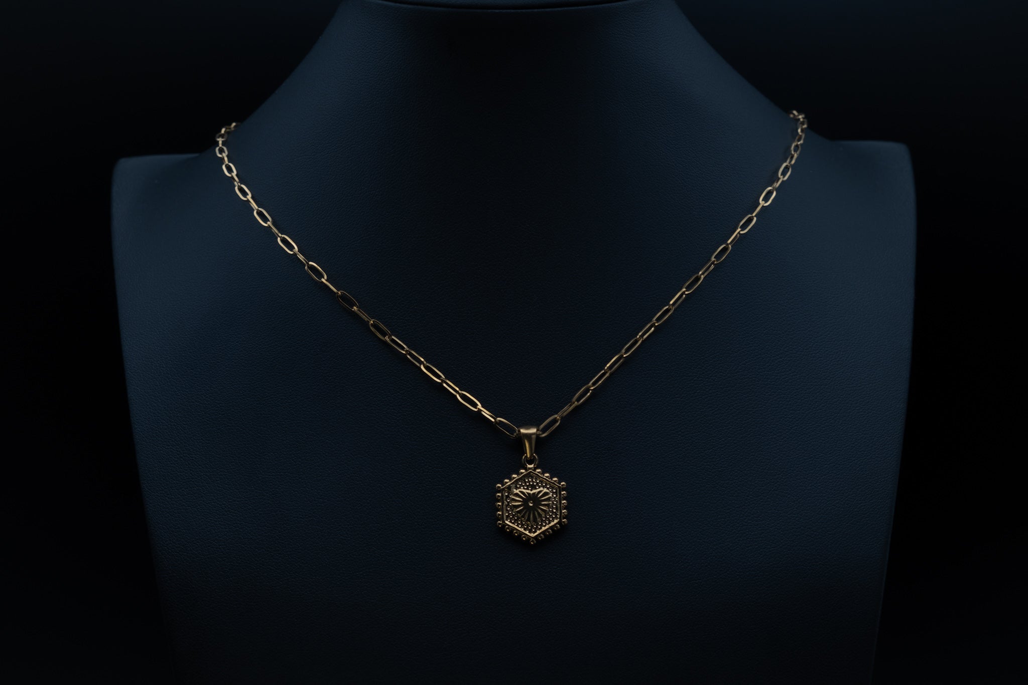 YBAN Sol Heart Necklace